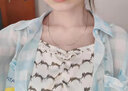 老银匠银项链无吊坠s925银项链女素链简约裸链简约女士百搭时尚银锁骨链 925银蛇骨链40+5cm延长链/含证书 实拍图