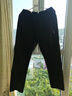 真维斯（Jeanswest）休闲裤男春秋季新款宽松直筒男裤阔腿潮牌秋季纯棉工装裤子男款 2301黑色 L （推荐120-140斤） 实拍图