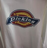 dickies秋季男女同款情侣logo印花圆领卫衣DK007059 白色 XXL  实拍图