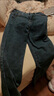 轩莱雅直筒牛仔裤女春秋季新款宽松复古高腰显瘦小个子九分烟管裤子女潮 蓝灰色 L 实拍图