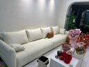 沐眠京东居家优选奶油风防猫爪皮沙发客厅大小户型AZ-128 五人位 实拍图