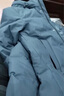 雪中飞羽绒服男士鸭绒冬季可拆卸帽温暖加厚短款时尚商务休闲百搭外套男 雾蓝色 M (170) 实拍图