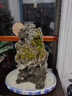 吸水石 盆 底座上水石底盘椭圆形盆景假山微景观绿植多肉花盆 椭圆8号盆长54宽36高8cm 实拍图