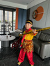 卡梵黎（kafanli）儿童孙悟空演出服全套齐天大圣美猴王童装猴子服西游记孙行者衣服 悟空衣服 图上有的都包含 140 cm 实拍图