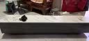 拜德美（BYDERME）电视柜客厅现代轻奢家用小户型落地收纳柜简约茶几电视机柜组合 【推荐】深空灰色+大理石纹1.6米 实木颗粒板 实拍图