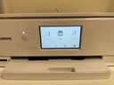 佳能（Canon） TS8380t无线家用商用小型彩色喷墨六色高清照片打印机复印扫描一体机 TS8380t白色 套餐三【可循环加墨墨盒+1套墨水】 实拍图