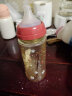 贝亲奶瓶PPSU婴儿奶瓶新生儿 宽口径自然实感轻盈耐摔 原装把手 330ml 9-12月 胡桃夹子 实拍图