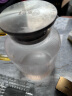 雅集 茶壶冷水壶凉水壶玻璃杯耐高温大容量家用办公柠檬果汁壶泡茶壶 实拍图