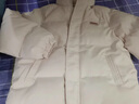 尔听棉服男冬季立领棉衣外套男韩版潮流宽松百搭加厚羽面包绒服棉袄服 杏色 XL（120斤-140斤） 实拍图