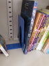 创易 创创意金属卡通铁书立 彩色书靠2片/付 学生办公用品书架书夹书挡 6.5小号蓝色 实拍图