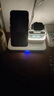 aresh无线充电器三合一多功能适用苹果16/15/14磁吸MagSafe耳机apple watch S10手表支架iphone12ProMax 白色【时钟+闹钟+夜灯】配充电头套装 实拍图
