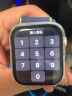 BHO适用apple watch s9保护壳膜一体S8钢化膜套苹果手表iwatch7/6/se2全屏 银色 S9/8/7代【45mm表盘】 实拍图