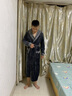 千年马法兰绒睡袍男冬季加厚睡袍浴袍男士睡衣大码秋冬天长款浴衣 深灰 M 实拍图