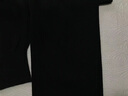 恒源祥羊毛裤男100%纯羊毛打底裤秋冬季男女加厚修身防寒男款棉裤保暖裤 薄型-全羊毛黑色 M 男-165 实拍图