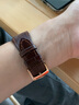 转角手工定制表带凹凸接口鳄鱼皮手表带定做加长真皮牛皮表带订做男女 小牛皮 0 实拍图