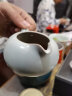 东道汝窑 福缘茶海 公道杯泡茶容器分茶器 陶瓷茶具配件 功夫茶具 福缘茶海天青色230ML（礼盒装）（2022款） 晒单实拍图