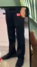 皮尔卡丹父亲节冰丝T恤男夏季运动套装弹力短袖两件套POLO休闲爸爸凉感衣 藏青色 54/185（建议140-160斤内） 晒单实拍图
