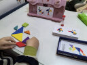 TOI儿童七巧板拼图玩具早教开发英语卡片幼儿园教具教育玩具3-4-5-6岁宝宝男孩玩具女孩生日礼物 实拍图