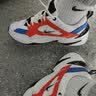 耐克NIKE男子休闲鞋缓震M2K TEKNO运动鞋AV4789-100顶峰白色44码 实拍图