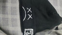 慕瑾繁饰户外毛线帽针织帽子男女秋冬冷帽潮牌韩版雅痞帽潮冬天瓜皮帽 xx表情毛线帽黑色 均码有弹性 实拍图