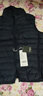 鸭鸭冬装羽绒马甲男轻薄款修身短款保暖运动冬季防寒外套KX 藏青 S /165 实拍图
