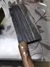 楚家刀手工锻打刀具菜刀炮弹壳钢刀切片切金门菜刀家用厨师专用 实拍图