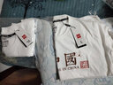 莱梦德（LAIMENGDE）团体装2025 中国潮京剧悟空亲子装夏全家装旅游班服一家三四口短 白色 175 女款XL 实拍图