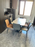 隋巢岩板餐桌极简约现代家用小户型轻奢高端长方形餐桌 隐藏式电磁炉餐桌 1.6m 单餐桌 实拍图