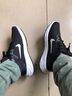 耐克（NIKE）官方男鞋 25冬季新款低帮慢跑鞋耐磨休闲运动鞋鞋网面透气跑步鞋 【店长主推】经典黑白/新款 39 (内长245mm) 实拍图