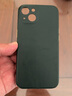 兴百兴 【龙鳞纹】iPhone13素皮手机壳苹果13promax全包精孔磁吸保护套商务男女款外壳苹果13pro保护壳 苹果13 绿色 实拍图