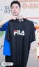 FILA斐乐短袖T恤男女同款经典LOGO圆领运动套头衫 实拍图