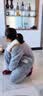 嘉麒睡衣女冬季加厚加绒加棉三层夹棉珊瑚绒女士家居服法兰绒保暖棉袄 119粉红 XL码170 建议体重120-140斤 实拍图