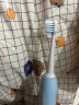 优智（usmart） 适配MES801米兔儿童声波电动牙刷素士C1儿童牙刷头专用牙刷头软毛刷 清洁型 8支装 实拍图