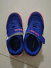 卡尔美（KELME）儿童足球鞋魔术贴免系带碎钉TF透气学生球鞋6873003 宝蓝 29 实拍图