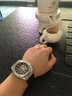 AOEDEJ男士手表镂空全自动机械表十大品牌瑞士轻奢小众高档商务防水名表 玫壳蓝面【月相镂空双飞轮】 实拍图