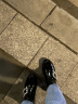 思加图冬季新款水钻套筒切尔西靴粗跟小短靴女皮靴EC302DD1 黑色（单里） 36 实拍图