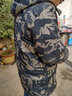 左斯客冬季迷彩棉服大衣加绒加厚劳保干活工地男士工装工作服棉大衣外套 中长款黑鹰大衣(4兜) 中号(150斤-190斤) 实拍图
