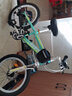永久（FOREVER） 青少年山地车男女孩24级变速自行车双碟刹减震学生儿童运动单车 20寸 比安奇绿 实拍图