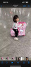 Hello Kitty凯蒂猫儿童行李箱可坐骑行拉杆箱女万向轮旅行箱经典款 经典粉18030 24英寸 3-9岁手提和脚踏不能折叠 实拍图