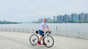 兰帕达春秋夏季骑行服长袖男上衣公路山地自行车单车衣服 荣耀白 XL 晒单实拍图