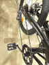 永久20英寸禧玛诺转把变速折叠自行车女式成人学生城市单车 星空黑 实拍图