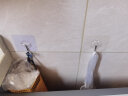 家の物语（KATEI STORY）日本厨房挂钩家用强力粘胶墙壁无痕贴单勾挂浴室免打孔不锈钢挂钩 2盒（12枚） 实拍图