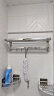 尚美德 卫生间置物架 304不锈钢毛巾浴巾架免打孔浴室置物架60cm 简洁银 晒单实拍图