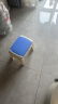 好尔凳子家用板登客厅卧室换鞋凳防滑塑料小凳子脚踏矮凳中号蓝色1个 实拍图