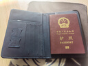 梦满佳旅行护照保护套护照夹收纳包防盗刷多功能护照钱包便携随身护照包 深蓝【RFID防盗刷】多功能护照包 实拍图