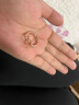 CHARLES&KEITHCK5-320300女士圈定系列半宝石饰爱心戒指 Rose Gold玫瑰金色 实拍图