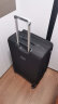 汉客万向轮行李箱旅行箱男女拉杆箱大容量商务皮箱密码箱包黑色28英寸 晒单实拍图