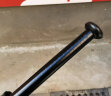 MF棒球棍棒球棒防身棒车载防身用品自卫棒球杆铁棒实心铁棍 加厚型32寸81CM-黑色 实拍图