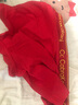 CabraKalani男士内裤男大红莫代尔本命年大码圣诞四角红色结婚喜庆鸿福裤头 B品牌专柜本命年大红新疆棉 4条 XL （建议110-135斤） 实拍图