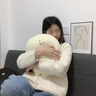 轩岛520情人节送女生朋友生日礼物高级实用按摩冰丝抱枕发热团子玩偶 Q弹毛绒玩具DOW 解压玩具老婆出气筒娃娃陪睡觉毛绒公仔走心小众 实拍图